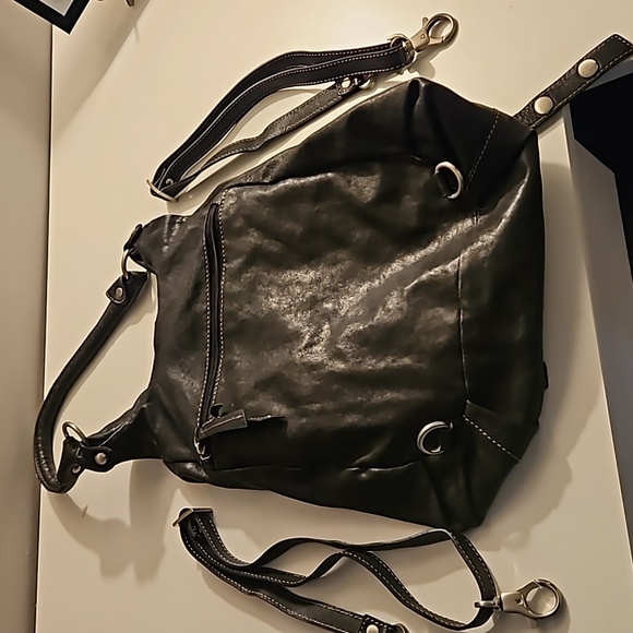 Backpack leather bag - Picture 6 of 7